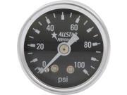 Allstar Performance Pressure Gauge 0 100 psi P N 80216