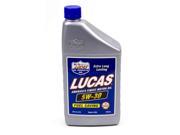 Lucas Oil High Performance 5W30 Motor Oil 1 qt P N 10474