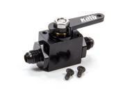 KING RACING PRODUCTS 6 AN Inline Fuel Shut Off Valve P N 4500