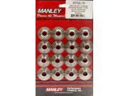 Manley Super 7 Degree Dual Valve Spring Retainer 16 pc P N 23706L 16