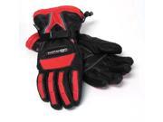 Katahdin Gear Vertex Leather Glove Black Red 4X Large P N 7413068