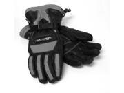 Katahdin Gear Vertex Leather Glove Black Grey 4X Large P N 7413088