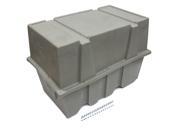 Scribner Plastic Gray Plastic Small Block Engine Storage Case P N SCR5110