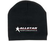 Allstar Performance Black Beanie Hat P N 99953