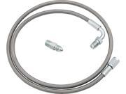 Allstar Performance 3AN Clutch Hose 48 in Braided Stainless P N 46100 48