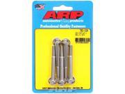ARP Universal Bolt 6 mm x 1.00 Thread 55 mm Long Stainless 5 pc P N 760 1008