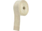 Allstar Performance 2 in x 15 ft Roll Natural Exhaust Wrap P N 34244
