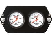 QUICKCAR RACING PRODUCTS White Face Gauge Panel Assembly P N 61 6004