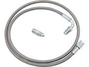 Allstar Performance 3AN Clutch Hose 24 in Braided Stainless P N 46100 24