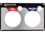 Allstar Performance Aluminum Gauge Panel Face Plate P N 80125