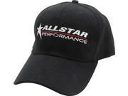 Allstar Performance Black Baseball Hat P N 99951