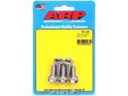 ARP Universal Bolt 8 mm x 1.25 Thread 20 mm Long Stainless 5 pc P N 761 1001