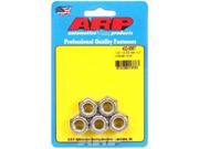 ARP Nylon Locknut 1 2 13 in Thread Stainless 5 pc P N 400 8667