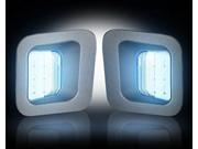White LED License Plate Illumination Kit Fits all 03 14 DODGE RAM Trucks
