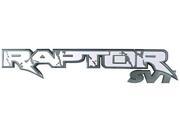 Recon 264284RD Illuminated F 150 SVT RAPTOR Emblem Chrome