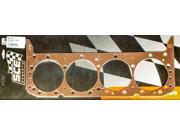 SCE GASKETS Small Block Chevy Copper Cylinder Head Gasket 2 pc P/N P11156 SCE GASKETS Small Block Chevy Copper Cylinder Head Gasket 2 pc P/N P11156