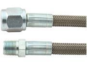 ALLSTAR 21 in 4 AN Straight to 1/8 in NPT 4 AN Hose Brake Hose P/N 46420-21 ALLSTAR 21 in 4 AN Straight to 1/8 in NPT 4 AN Hose Brake Hose P/N 46420-21