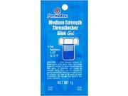 Permatex 09978 Counterman's Choice Medium Strength Threadlocker Blue, 1 g Pouch Permatex 09978 Counterman's Choice Medium Strength Threadlocker Blue, 1 g Pouch
