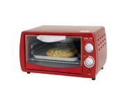 Better Chef Classic Red 9 liter Toaster Oven