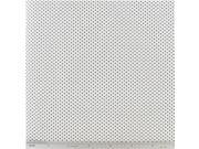 CCW1 27 Mini Black Dots on White Fabric