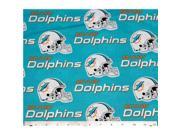 NFL Miami Dolphins Cotton Fabric