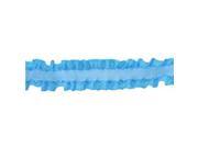 5 8 Turquoise Ruffled Ribbon with Elastic