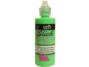 Tulip Fluorescent Green Slick 3D Fashion Paint