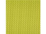 APT4 8 Green Tonal Geometric Print Fabric
