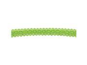 3 8 Lime Green Poly Knit Trim