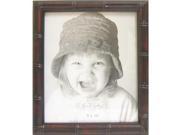 8 x 10 Brown Faux Bamboo Photo Frame