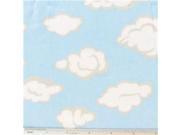 FLN Cloud Print Flannel Fabric