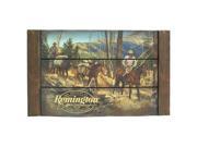 Remington Scenic Rustic Wood Plaque