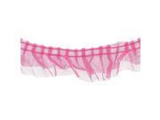 1 3 4“ Hot Pink Ruffle Tulle Decorative Trim