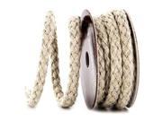 1 4 Natural Medium Linen Braided Trim