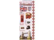 London Cardstock Stickers