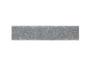 1 Silver Metallic Velvet Decorative Trim