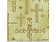 CCT2 4 Crosses Tan Fabric