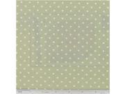 CCT1 7 Dots on Green Fabric