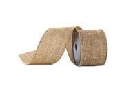 2 1 2 Natural Soft Gold Woven Ribbon