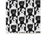CCT3 31 Smiley Pets Cats Dogs Fabric