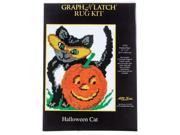 Halloween Cat Graph Latch Rug Kit
