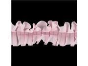 2 Light Pink Chiffon Ruffle Decorative Trim