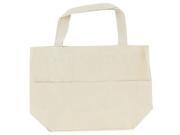 Small Natural Utility Tote Bag with Pockets