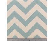 DUC2 18 Blue Natural Zig Zag Fabric