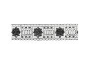 C2L 2 Black Silver Sequin Trim