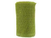 6 Avocado Burlap Spool