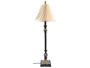 34 Gold Brown Leaf Table Lamp
