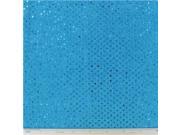 SEQ 2mm Turquoise Sequin Fabric