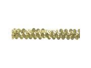 7 8 Gold 2 Row Stretch Sequin Trim