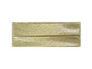 7 8 Gold Metallic Double Fold Quilt Binding Bias